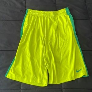 Nike Neon Basketball Shorts Men’s S